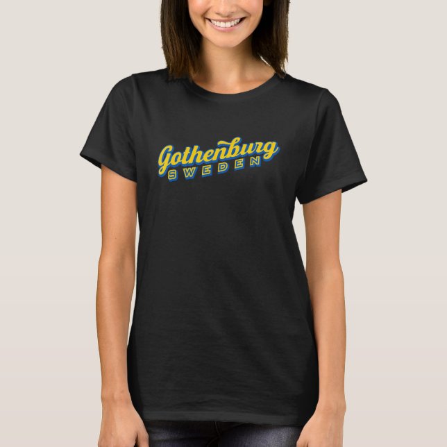 Camiseta Gothenburg Suecia (Anverso)
