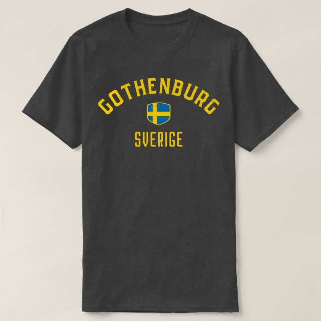 Camiseta Gothenburg Sverige Suecia (Diseño del anverso)