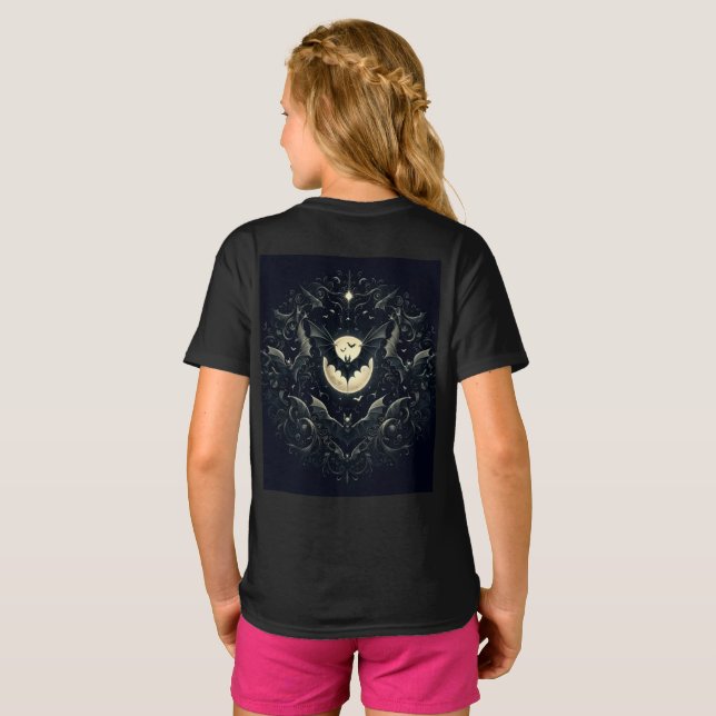 Camiseta Gothic Bats  (Reverso completo)