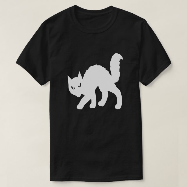 CAMISETA GOTHIC CAT SHIRT (Diseño del anverso)