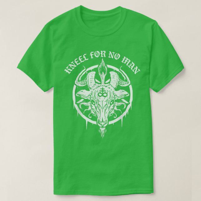 Camiseta Gothic Occult Satanic Pentagram Leviathan Cross Ba (Diseño del anverso)