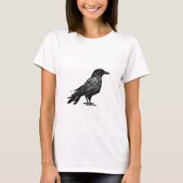 Camiseta Gothic Raven