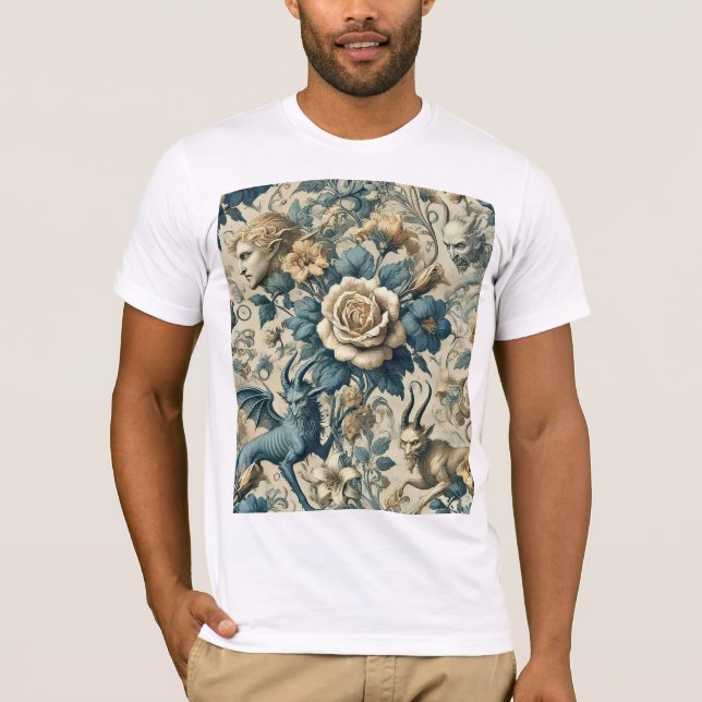 Camiseta Gothic Serenade – Gothic Wearable Art (Anverso)