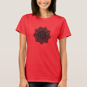 Camiseta GOTHIC SUN Black Celtic Knots