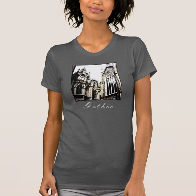 Camiseta 'Gótica' para damas (Anverso)