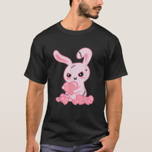 Camiseta Gótico Bunny Cute Creepe Ropa Emo Kawaii Bunny