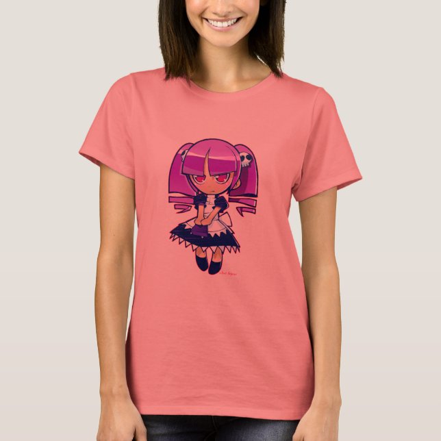 Camiseta Gótico Chibi (Anverso)