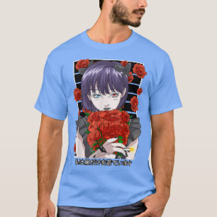 Camiseta Gótico Chica  gótico Rosas estético japonés va
