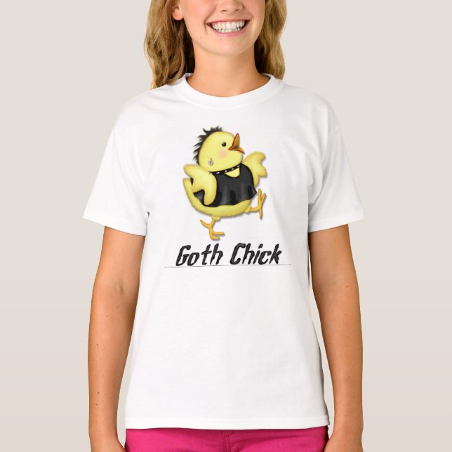 Camiseta Gótico Chick (Anverso)