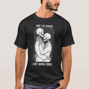 Camiseta Gótico Creepy Tarot Card Occult Amantes que acabo 