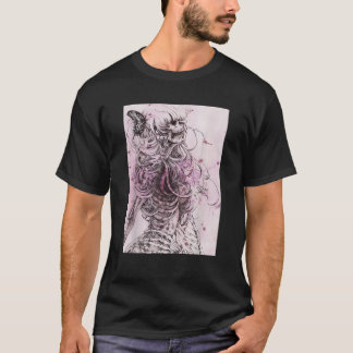 Camiseta Gótico de arte oscuro Chica estético gótico oculto