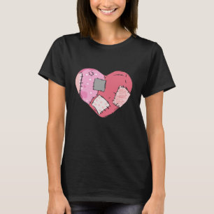 Camiseta Gótico de corazón paralizado