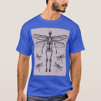 Camiseta Gótico de esqueleto estético Fairy Grunge Fairycor