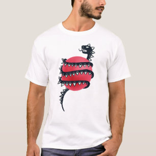 Camiseta Gótico de serpiente Dragon