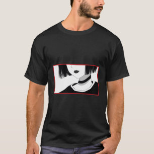 Camiseta Gótico estético Anime Chica suave Grunge estético 