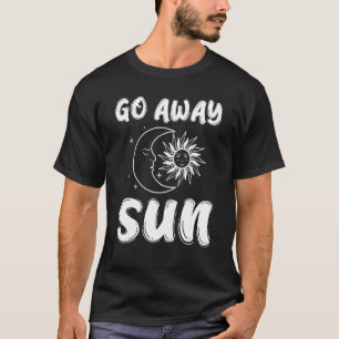 Camiseta Gótico Goth Punk Gothcore Emo Ocultismo Luna Gráfi