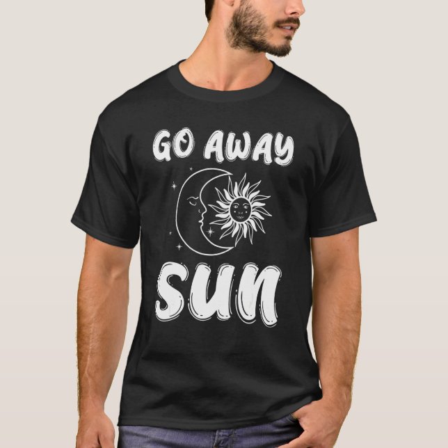 Camiseta Gótico Goth Punk Gothcore Emo Ocultismo Luna Gráfi (Anverso)