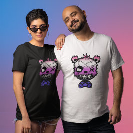 Camiseta Gótico Influencia de género Bandera Orgullo Oso de
