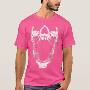 Camiseta Gótico Jawbone Cabeza gótica Arte Emo Punk Oral