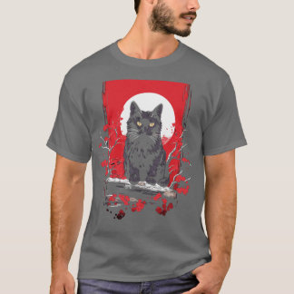 Camiseta Gótico Kawaii Gato Regalos Hombres Chicas Gato 2