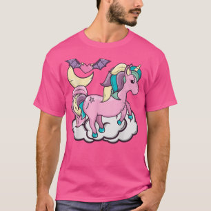 Camiseta Gótico Kawaii Pastel Wicca Unicorn Menhera Cute Cr