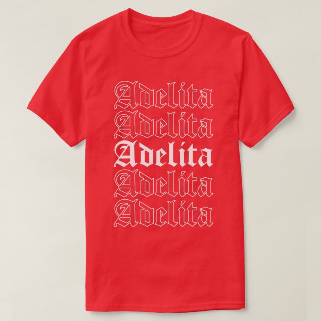 Camiseta Gótico La Adelita Soldado Mexicano Adelita Gift2 (Diseño del anverso)