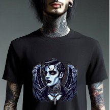 Gótico Man Angel Dark Fantasy art