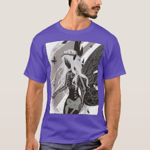 Camiseta Gótico místico de muerte de fantasía Skeleton Fair