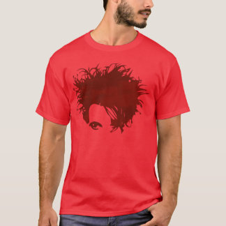 Camiseta Gótico Nueva Ola 80s Punk Emo Robert retro