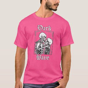 Camiseta Gótico oculto Moon Punk gótico Grunge Ola oscura 1