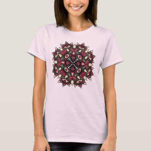 Camiseta Gótico Pastel: circo de horror rosa