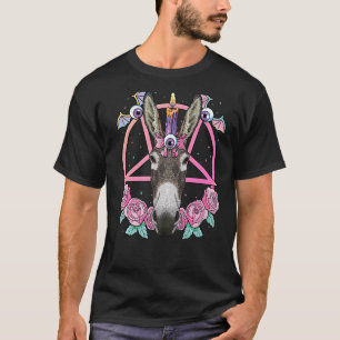 Camiseta Gótico Pastel Donkey Pagan Creepy Menhera Farm Don