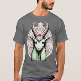 Camiseta Gótico Pastel lindo baphomet 11
