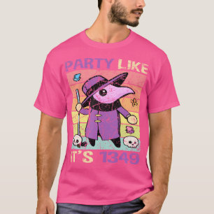 Camiseta Gótico Pastel Para Hombres Mujeres Peste Médica Cr
