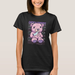 Camiseta Gótico Pastel Satanic Voodoo Doll Wiccan
