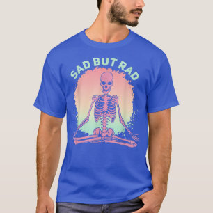 Camiseta Gótico Pastel Skeleton Triste Pero Difícil Hallowe
