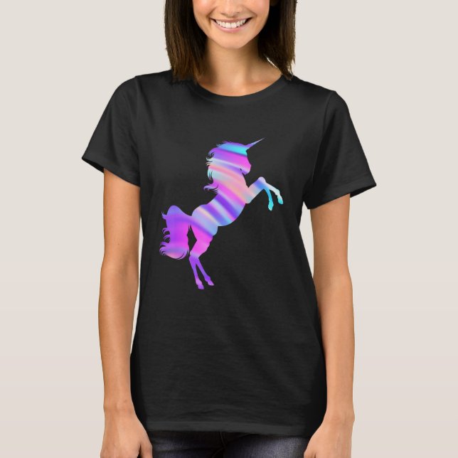 Camiseta Gótico Pastel Unicorn Vaporwave (Anverso)