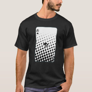 Camiseta Gótico Punk As Of Spades Tarjeta De Azar Apostador