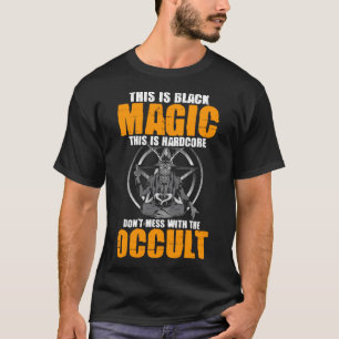 Camiseta Gótico satánico de Baphomet no se mete con T