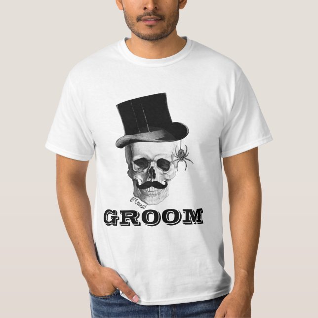 Camiseta Gótico steampunk groom (Anverso)