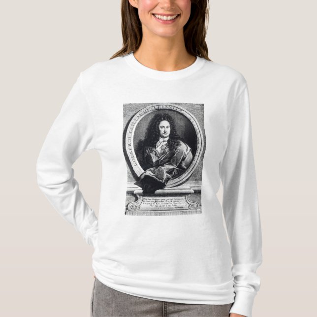 Camiseta Gottfried Wilhelm Leibniz (Anverso)