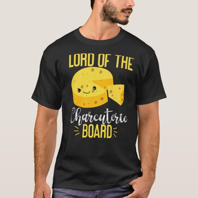 Camiseta Gouda Cheese Lord Of Charcuterie Board (Anverso)