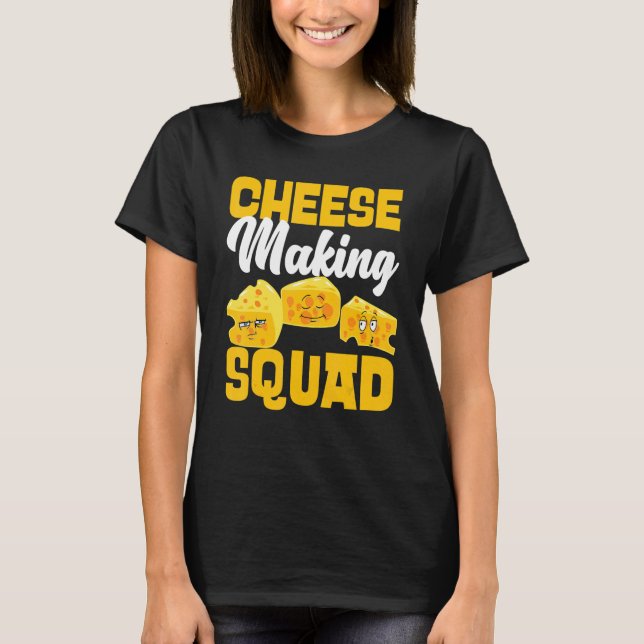 Camiseta Gouda Cheese Making Squad (Anverso)