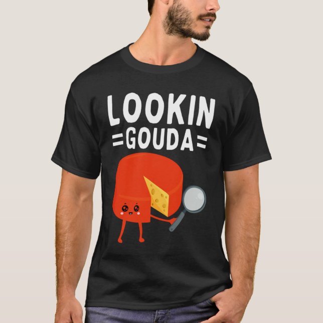 Camiseta Gouda  Cheesus More Cheese Brie Gouda Vibes  3 (Anverso)