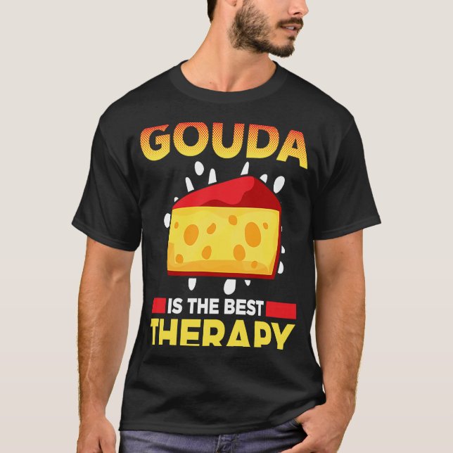 Camiseta Gouda Para Gouda Cheese Gouda Enthusiast Holandés  (Anverso)
