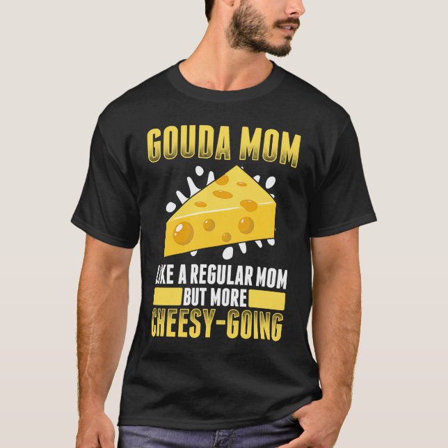 Camiseta Gouda Para Gouda Cheese Gouda Enthusiast Holandés  (Anverso)