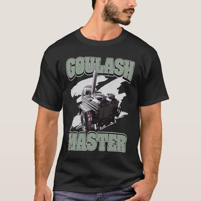 Camiseta Goulash Cannon Goulash Master  Hungary Dish (Anverso)