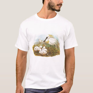 Camiseta Gould - Spoonbill - Platalea leucorodia