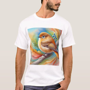 Camiseta Goulds Fulvetta Bird 060924AREF114 - Watercolor