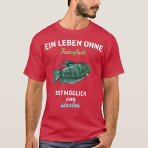 Camiseta Gourami Acuario de Pescado Ornamental Regalo de Pe